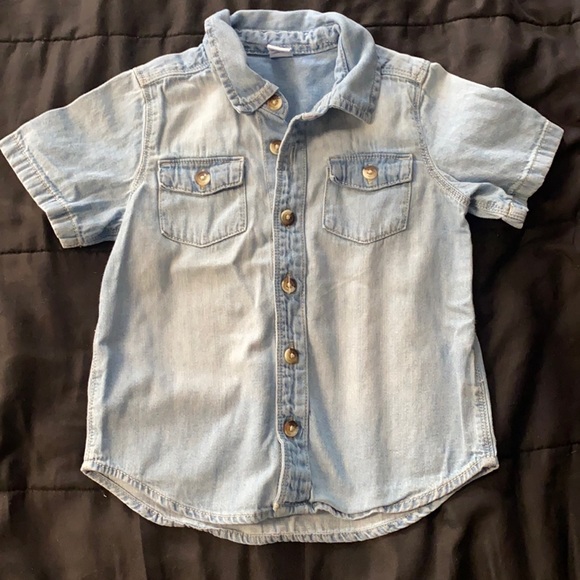 Old Navy Other - Get your denim on ! 3T denim old navy top short sleeve